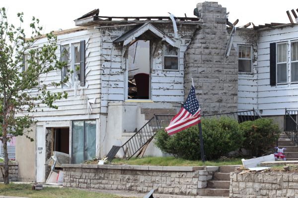 Tornado Damage Recovery in Johnson City